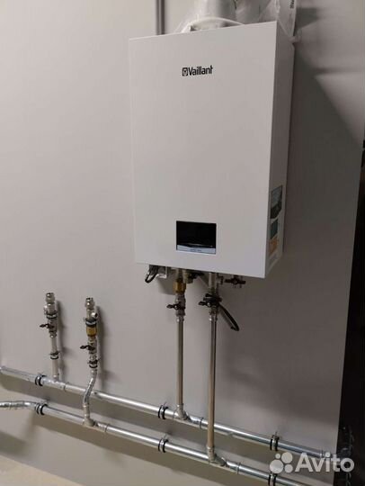 Газовый котел 24 кВт, двухконтурный Vaillant