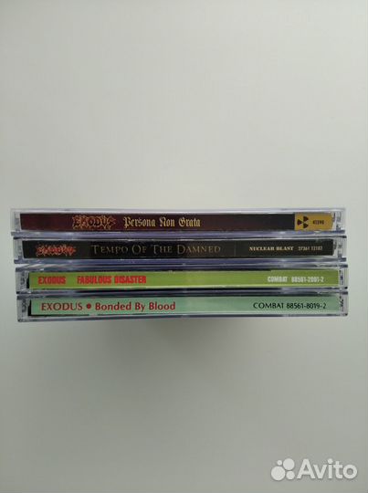 Cd диски Slayer, Exodus