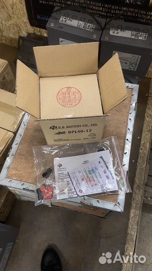 AGM (Гелевый) Акумулятор B.B battery BPL 12-40ач