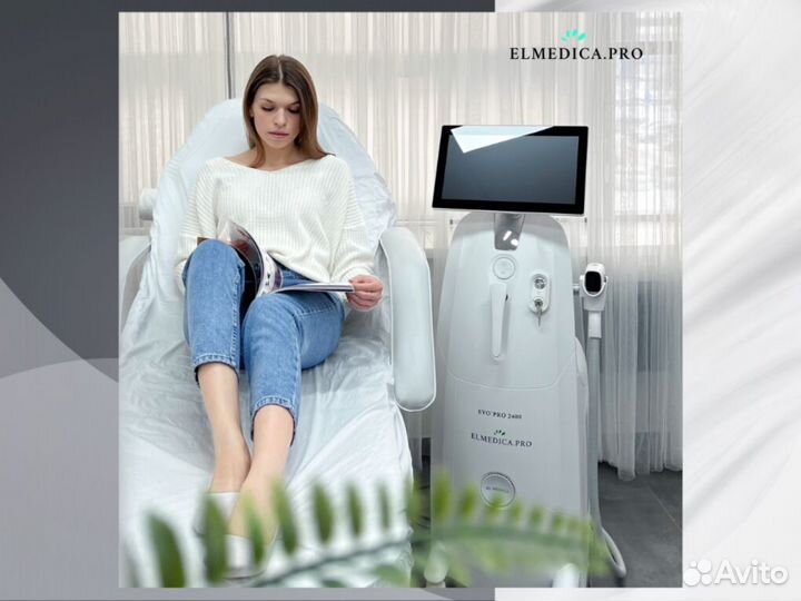 Диодный лазер ElMedica MaxOne 1200вт 2024 года