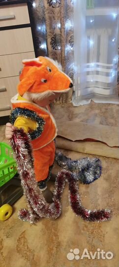 Новогодний костюм лисенка