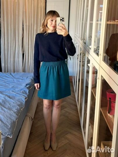 Юбка j.crew шерсть