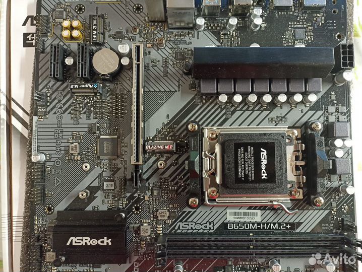 AMD ryzen 7500F+Asrock b650M-H/M2+