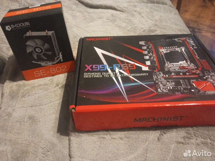 Комплект LGA 2011v3 X99 2640v4 16gb