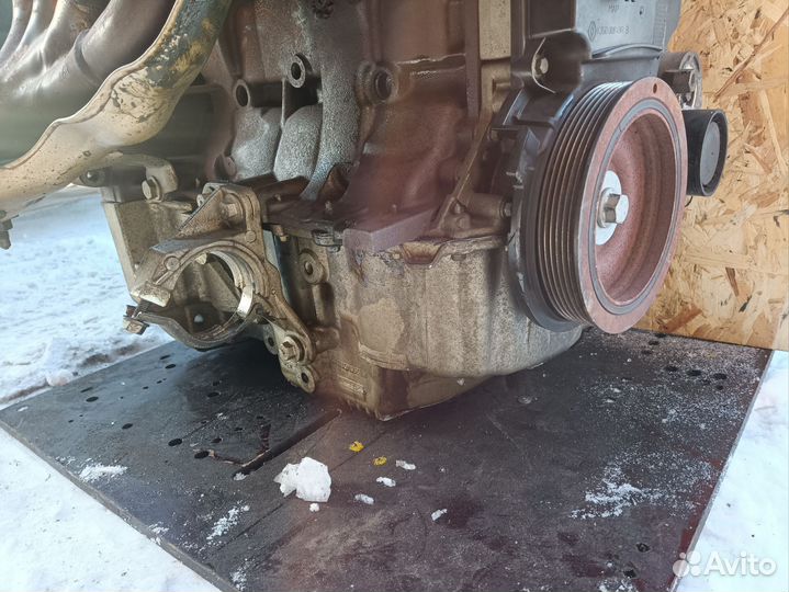 Двигатель K4M 1.6 Renault Megan Clio Laguna