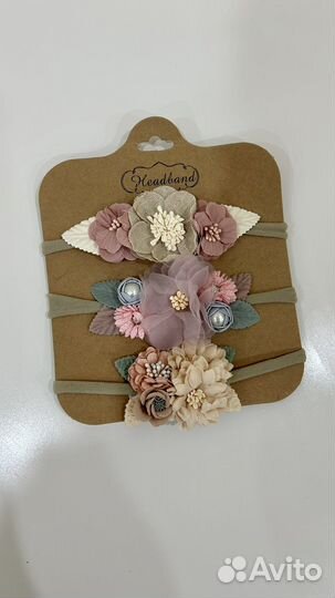 Повязки на голову для малышки