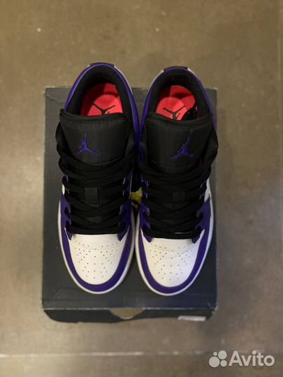 Jordan 1 low gs Purple