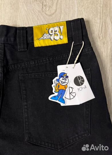 Джинсы Polar big boy 93 черные M