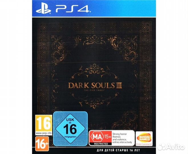 Dark Souls III The Fire Fades Edition PS4