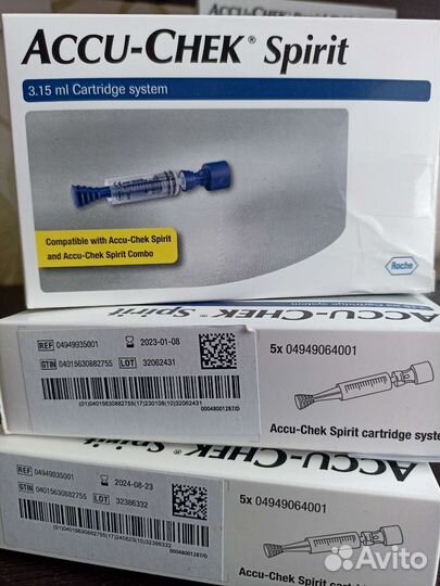 Картриджи Accu chek
