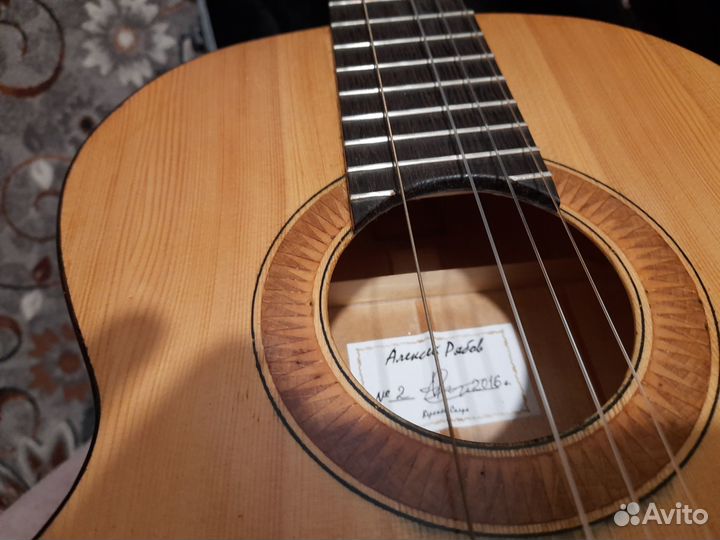 Классическая гитара 7/8 мастеровая