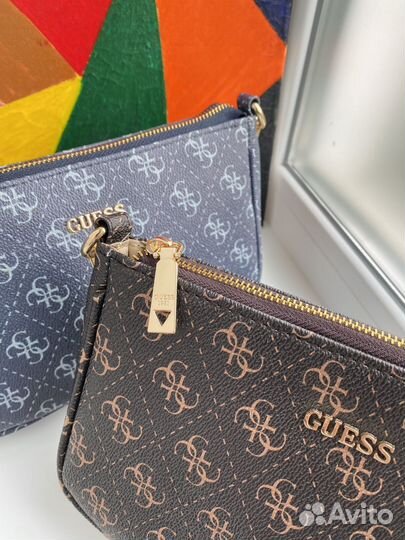 Сумка женская через плечо кросс боди guess