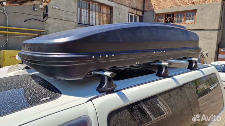 Автобокс на крышу Nissan Elgrand, 1100 литров