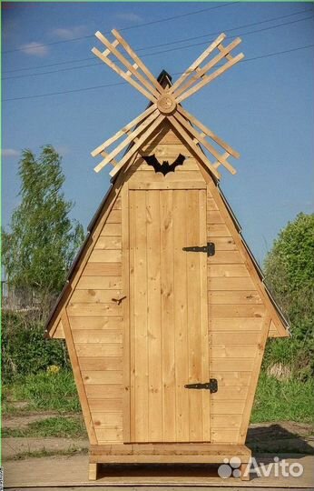 Уличный туалет с установкой Ь959