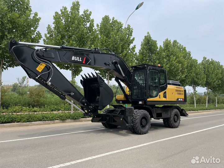 Колёсный экскаватор Bull EW210 Plus, 2023