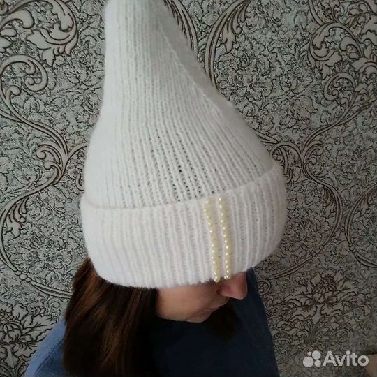 Шапка женская вязаная