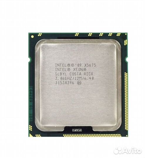 Intel Xeon X5675 LGA1366, 6 x 3067 мгц