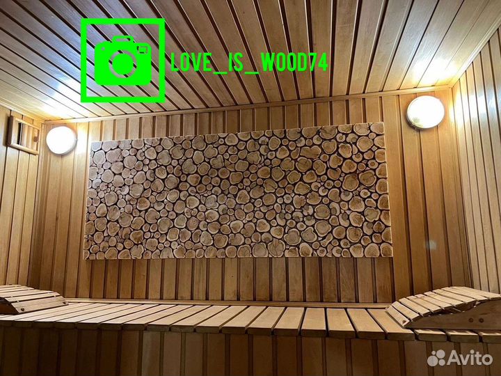 Панно из кавказского можжевельника