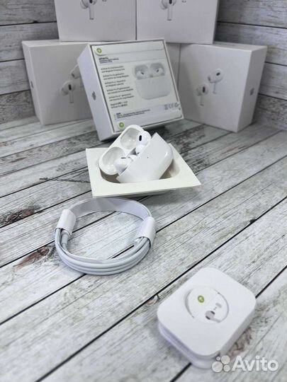 Apple Airpods pro 2+ адаптер Type C+ гарантия