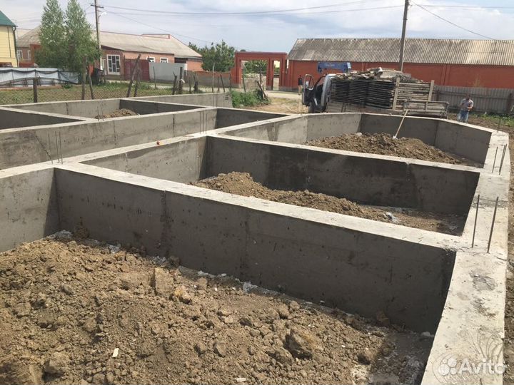 Заливаем фундамент