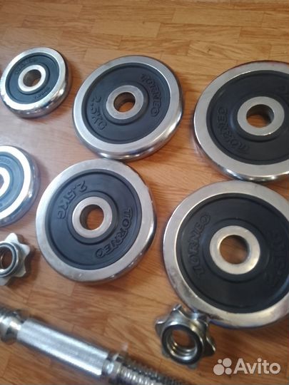 Гантели разборные