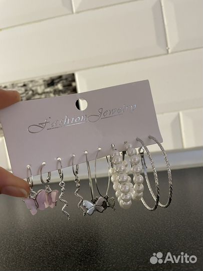 Новые сережки