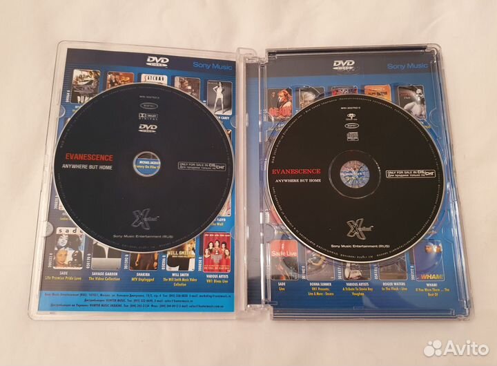 Evanescence Anywhere But Home DVD + CD