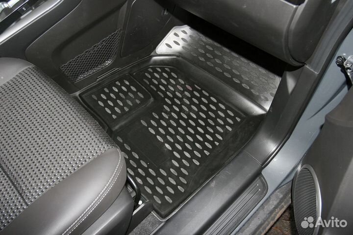 Коврики в салон подходят для chevrolet Captiva (Ir, Ir2, Ir3), 2011-2018, 5 шт. (полиуретан) / Шевро