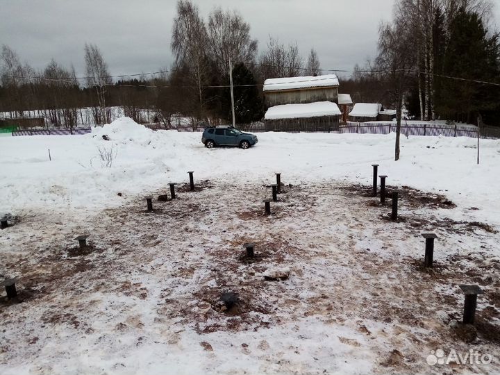 Винтовые сваи под ключ Фундамент на винтовых сваях