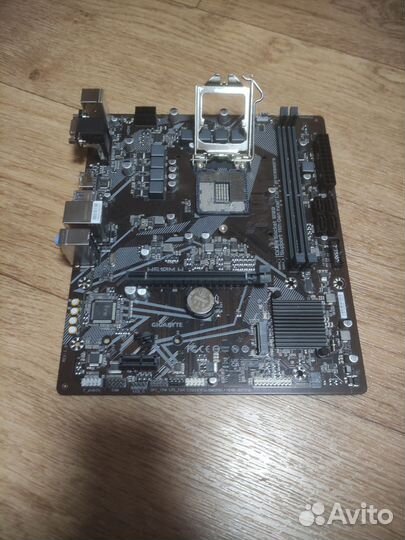 Материнская плата gigabyte lga 1200 h510m h на зап