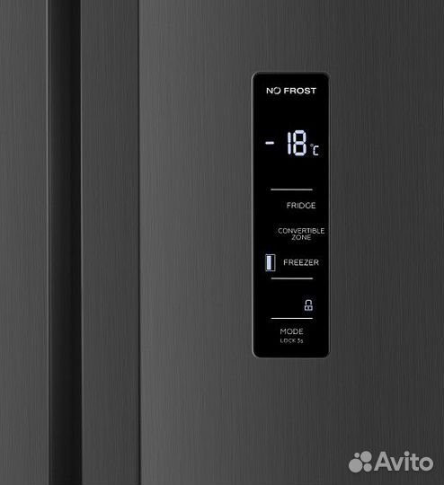 Холодильник weissgauff wsbs 735 NFX Inverter Professional