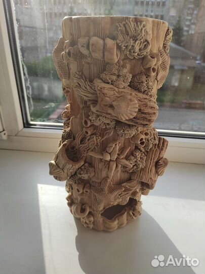 Грот для аквариума бу