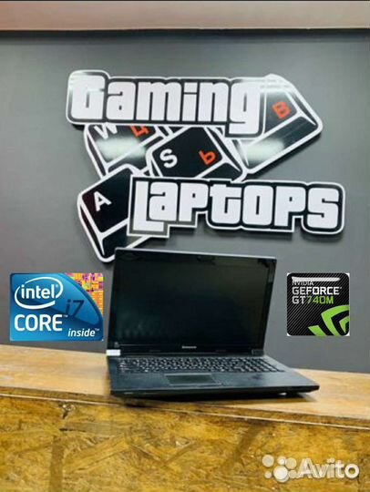 Ноутбук / i7-3630 / GT-740M / 8Gb / SSD+HD