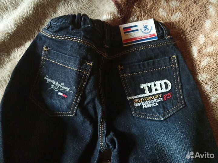 Джинсы для мальчика 140