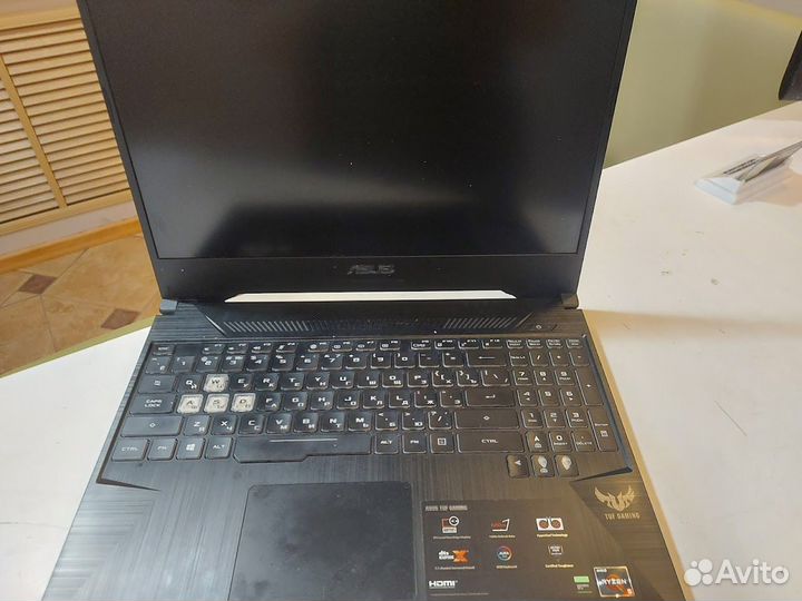 Игровой ноутбук asus TUF Gaming FX 505