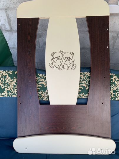 Детская кроватка с ящиком