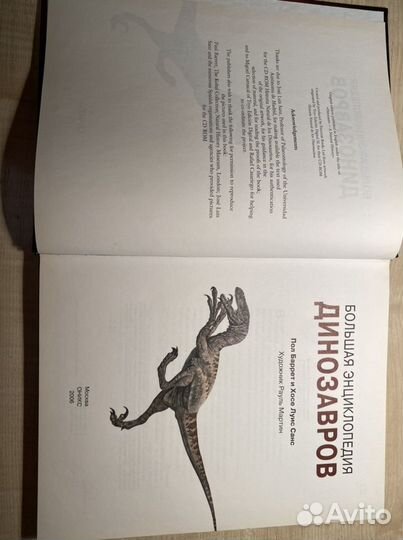 Энциклопедия про динозавров