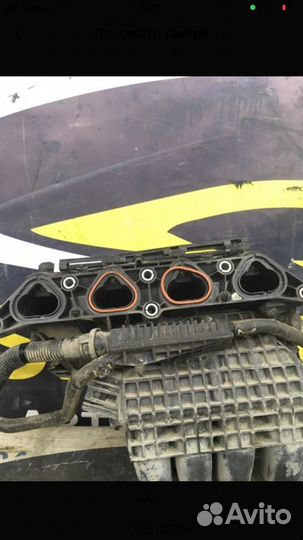 Коллектор впускной Volkswagen Polo седан 1.6