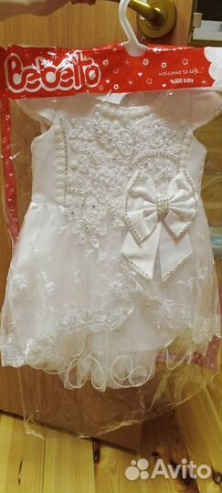 Платье для девочки 86