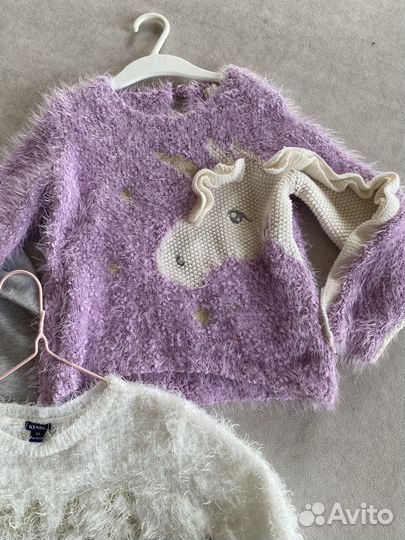 Свитер для девочки 110