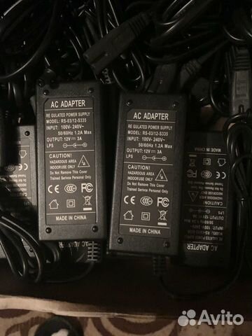 Блок питания 12v-3A