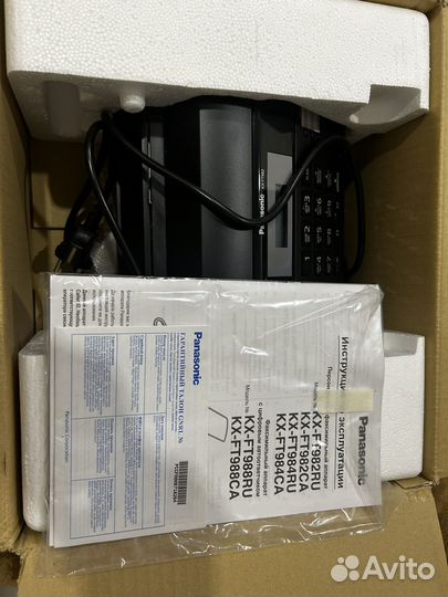 Факс panasonic новый