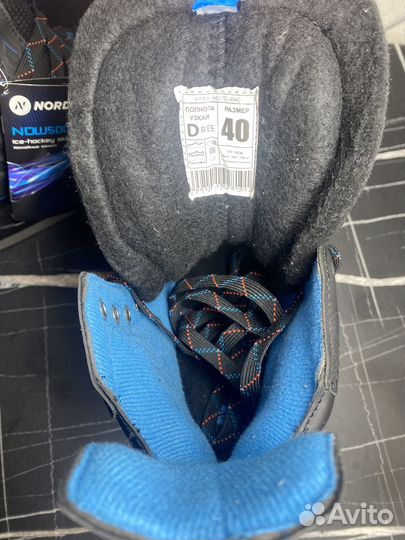 Коньки хоккейные nordway 40 размер ndw500