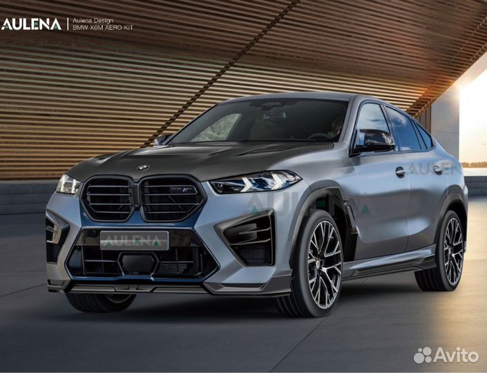 Карбоновый обвес BMW X6M