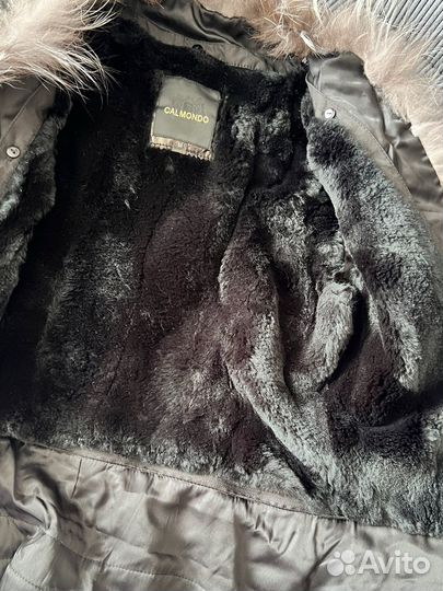 Куртка кожаная женская с мехом