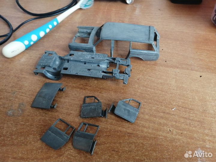 Реставрация, покраска моделей машин СССР 1 43