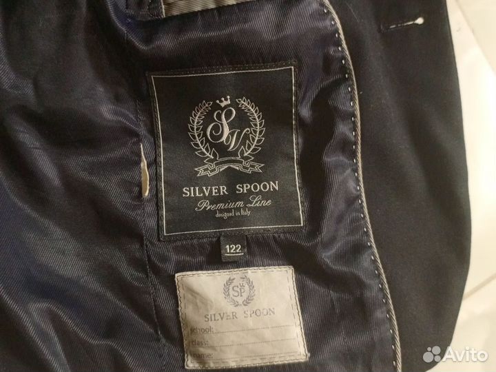 Пиджак школьный Silver spoon 122 на мальчика
