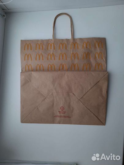 Пакет из Макдональдс