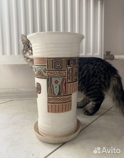 Горшок высокий 27см