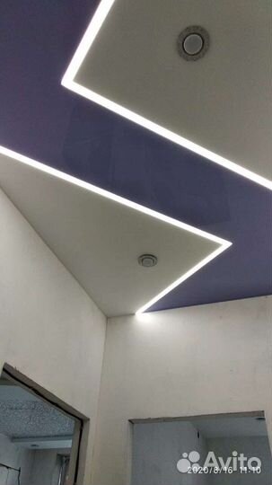 Натяжные потолки 